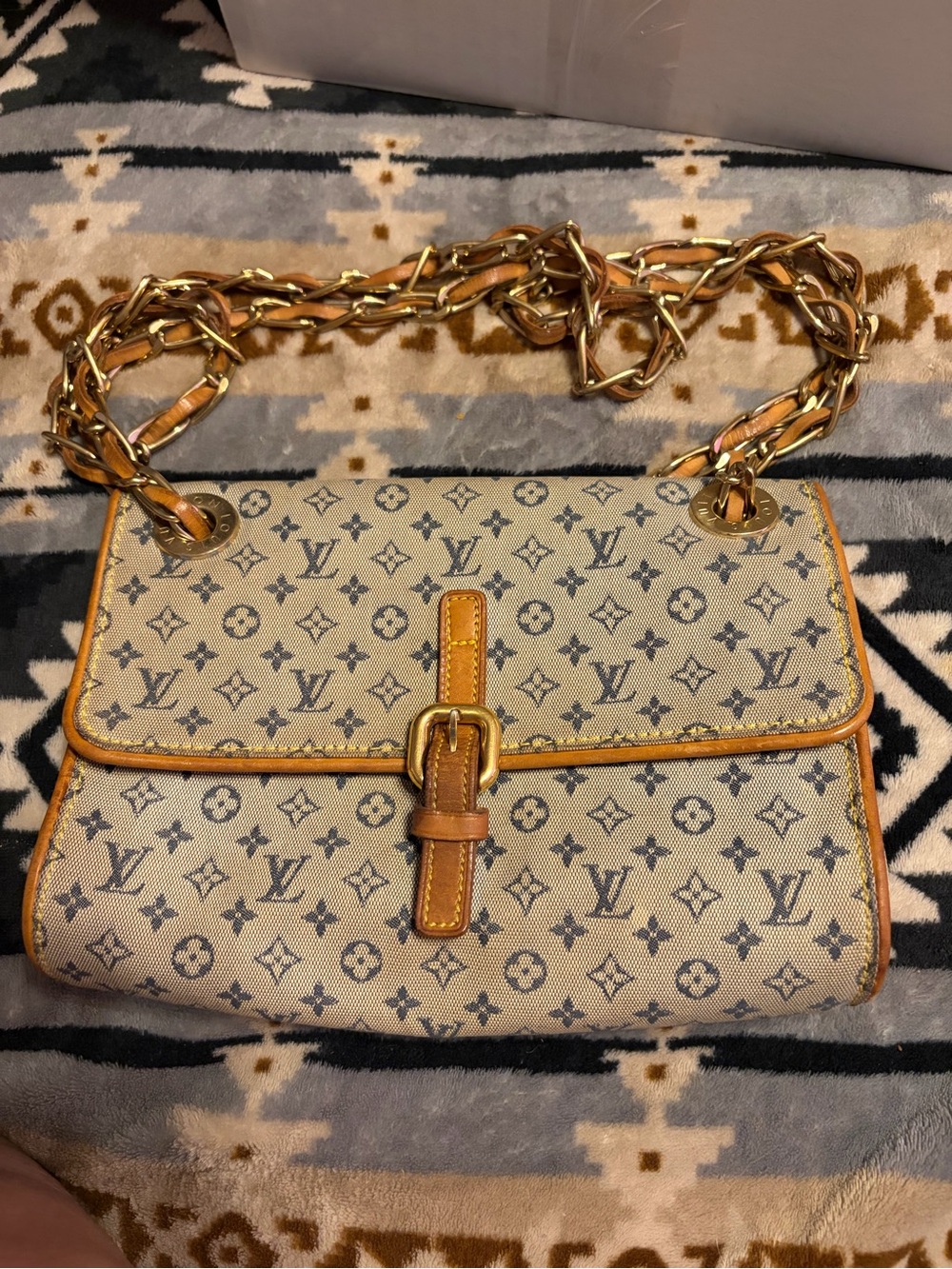 Louis Vuitton EUC Monogram Mini Lin Camille Shoulder Bag